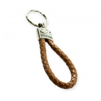 брелок HYUNDAI шкіряний  плетений
