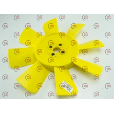 крыльчатка двигателя Газель 8 лоп. желтая