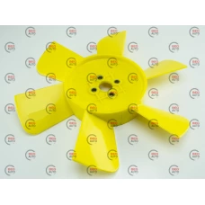 крыльчатка двигателя Газель 6 лоп. желтая