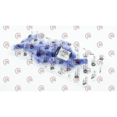 патрубок печки Газель 406 (4шт) Авто Престиж силикон