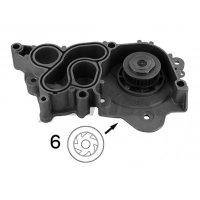 помпа Skoda Fabia, Octavia, Rapid, VW Caddy, Golf, Passat 1.0-1.4TSI/1.6 12->   (AIRTEX)