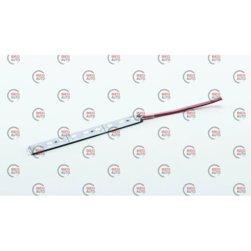 Стрічка світлодіодна метал. 12V  9 SMD діод жовта 12.5см