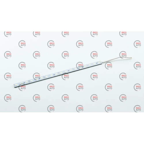 Стрічка світлодіодна метал. 12V 18 SMD діод синя 25см