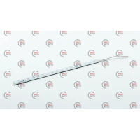 Стрічка світлодіодна метал. 12V 18 SMD діод червона 25см