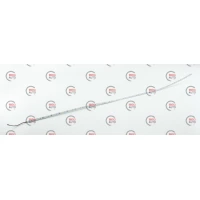 Лента светодиодная алюмин. 24V 5730 ( без скотча и термоусадки) желтая 1м