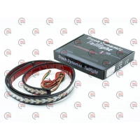 Лента светодиодная гибкий стоп 1,5м 12-24V красный+желтый