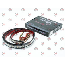 Стрічка світлодіодна гнучкий стоп1,5м 12-24V червоний+жовтий