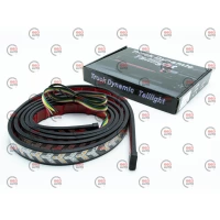 Стрічка світлодіодна гнучкий стоп 2,4м 12-24V червоний+жовтий