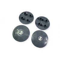 ковпаки колісні малі 2101-08 (на 4 болти) сірі логотип "ЛАДА" (4шт)