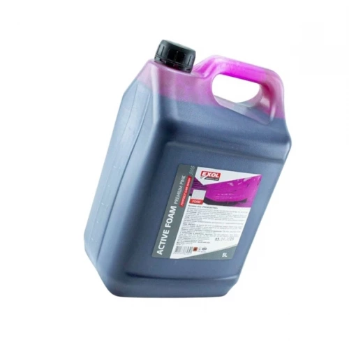 автошампунь Exol активная пена Premium Pink с розовой окраской пены  5л