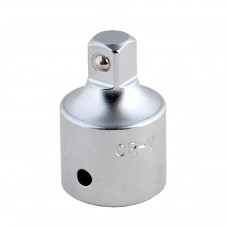 переходник 3/8" (мама) - 1/2" (папа) CrV с отверстием под вороток 1/2" - d 17,2мм