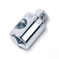 перехідник 3/8" (мама) - 1/4" (папа) CrV з отвором під вороток d 8,8мм