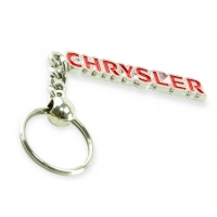 брелок CHRYSLER металлический на цепочке "надпись CHRYSLER"