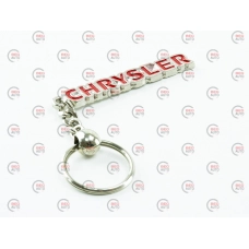 брелок CHRYSLER металевий на ланцюжку "напис CHRYSLER"