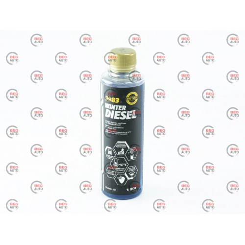 присадка в дизельне паливо антигель Mannol Winter Diesel 250мл (на 250л) -47C