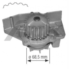 насос водяний Fiat Scudo-Peugeot Expert 1.9D/TD (96-06)  (AIRTEX)
