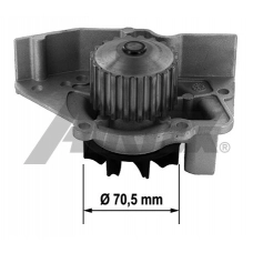 насос водяний Fiat Scudo,Ducato,Boxer 1.9TD (94-02)  (AIRTEX)