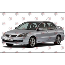 мухобойка Mitsubishi Lancer IX сед 2003-2009 AV-Tuning