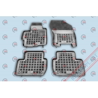 килимки салону Citroen C-Crosser 2007-2012 борт 3см, версія з вогнегасником  "під замовлення"