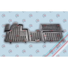 килимки салону Citroen Spacetourer, Opel Zafira Life, Peugeot Traveller 2016-> борт 3см, перед.