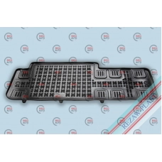 килимки салону Citroen Spacetourer, Opel Zafira Life, Peugeot Traveller 2016-> борт 3см, 3-й ряд