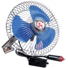 вентилятор 12 V (d 8" - 20,0 см) металлический Vitol