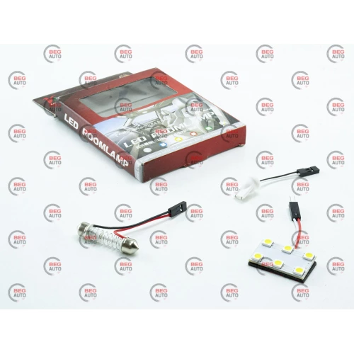 Світлодіодні плата+перехідники    6 SMD (5050)