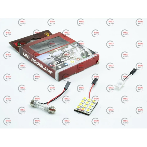 Світлодіодні плата+перехідники  12 SMD (5050)