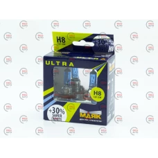 лампа Н 8 12V 35W  Маяк Super White+30% 4000К (2шт)