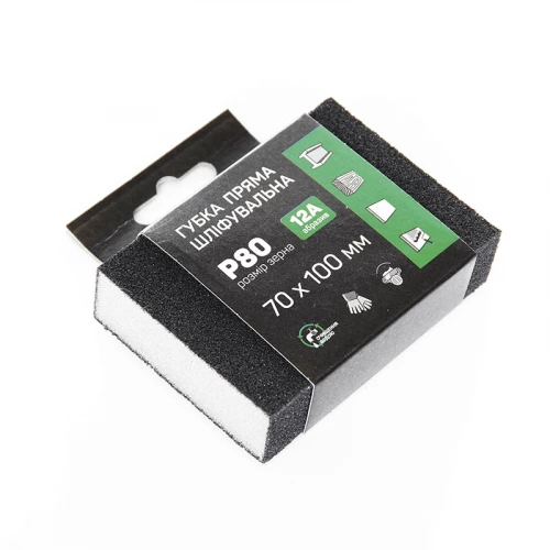 губка шлифовальная Apro 70х100 Р 80