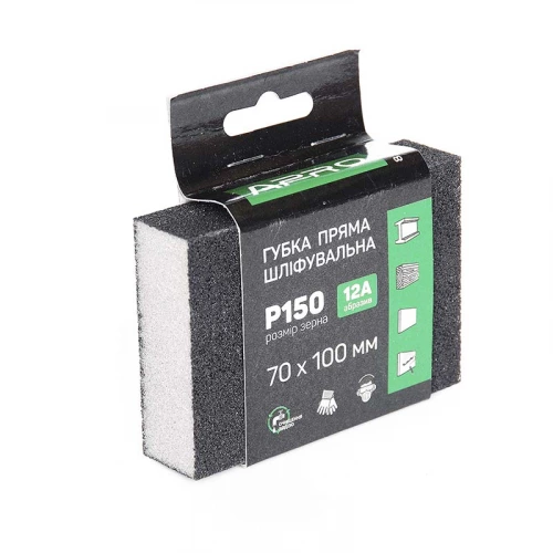 губка шлифовальная Apro 70х100 Р150