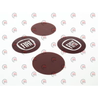 емблеми ковпаків SJS FIAT  (тільки в комплекті з ковпаком SJS) 4шт