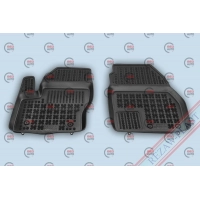 килимки салону Ford Transit Connect II 2013-> борт 3см, передні  "під замовлення"