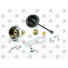 ЗЗП пропан (заправ. пристрій) Tomasetto виносний з кронштейном і кришкою (під термопластикову трубку