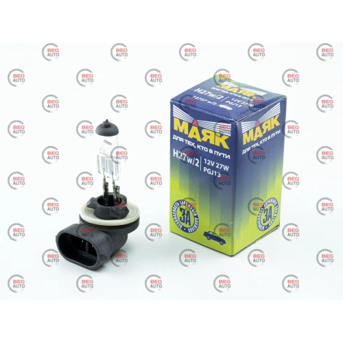 лампа H27/2 12V 27W  Маяк