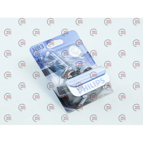 лампа НВ3 12V 65W PHILIPS White Vision +60% 4300K