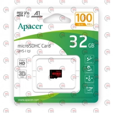 карта пам'яті microSDHC  32Gb class 10  Apacer до R100MB/s