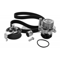 ремкомплект ГРМ (ремень+ролики+помпа) Skoda Octavia Tour, Golf 4 Passat 1.8i/T 97->  (AIRTEX)