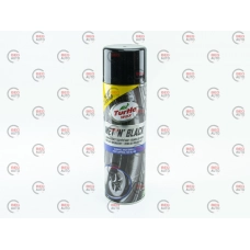очиститель-востановитель цвета резины и пластика Turtle Wax Wet N Black (500мл) аэрозоль