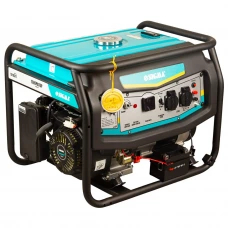 бензиновий генератор 3.5/4.0кВт однофазний, ручний запуск/електро, АВР, мідна обмотка, інверторний