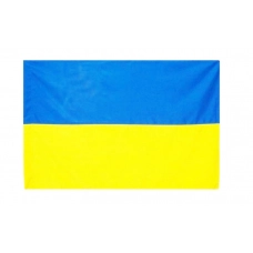 флаг "УКРАИНА" 100*150см (ткань нейлон)