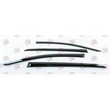 вітровик Renault Megane II хетч 2003-2008 (скотч)  VIP Китай
