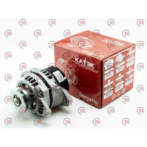 генератор Газель, УАЗ 4213,4216 дв  клин.шків 100А (КАТЭК)