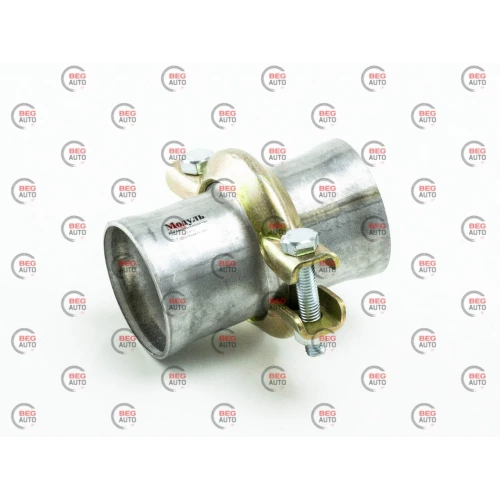 хомут глушника  d=51 з патрубком (іномарки)