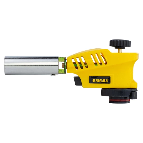 горелка-насадка газовая на бут. балон с пьезоподжигом и регулятором сверху Sigma