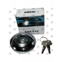 крышка б\б Волга, Газель под ключ мет. с\о (без резьбы) Хром