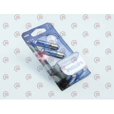 лампа  A 12V  6W PHILIPS White Vision галогенная (2шт)