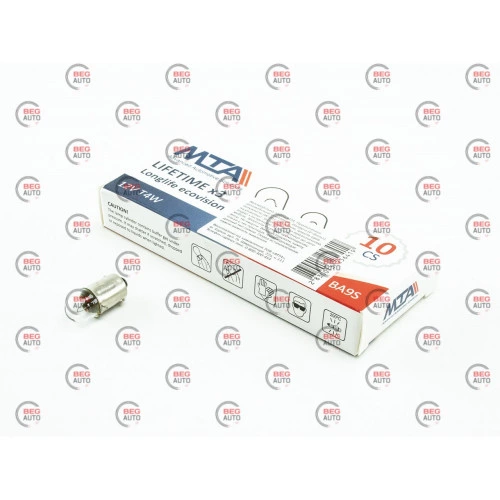 лампа  A 12V  4W MTA (10шт)