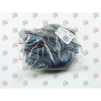 патрубок радиатора ГАЗЕЛЬ  (406) 4шт ВПТ силикон син.