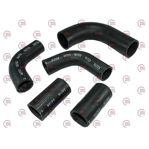 патрубок радиатора ГАЗ-3110  (406)  RUTEX